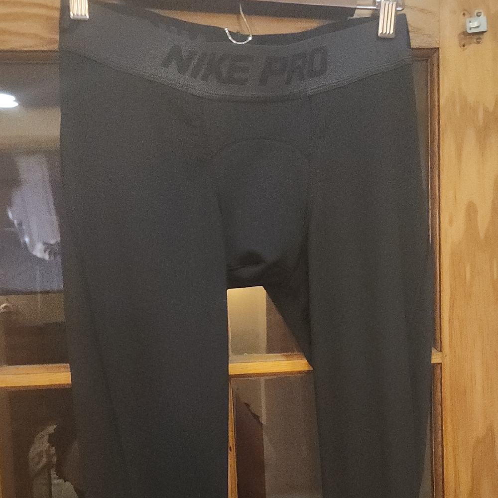 Black Mens Athletic Pants / Leggins from Nike